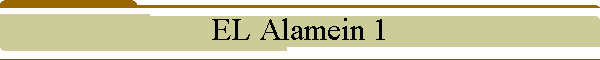 EL Alamein 1